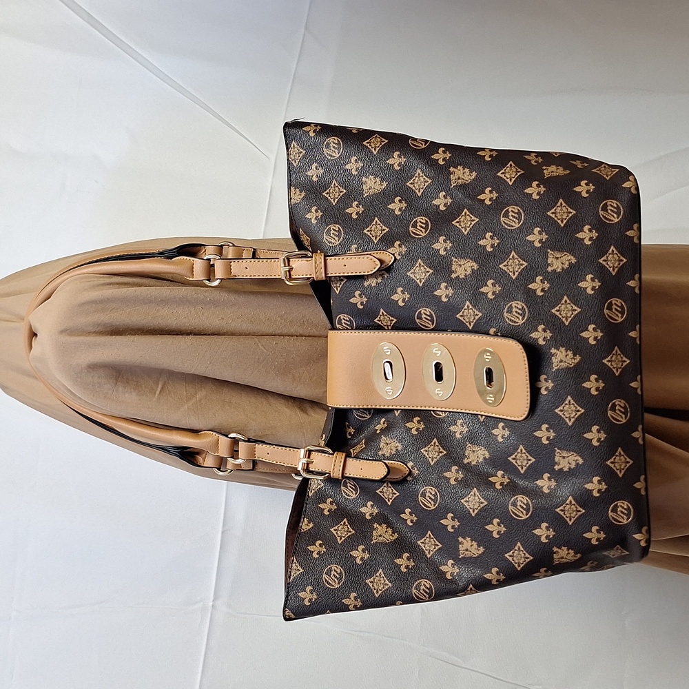 Le Miel 3-in-1 Handbag Tote w\ matching crossbody bag & wallet